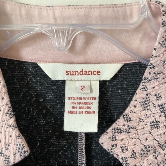 Sundance Catalog Lace Illusion Tux Blazer Jacket Size 2 - Picture 4 of 7